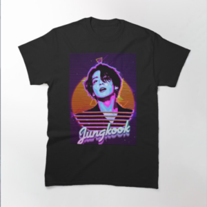 BTS JungKook retro sun - JK t-shirt - P31