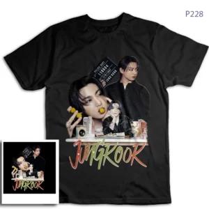 BTS JungKook - JK vintage t-shirt - P228