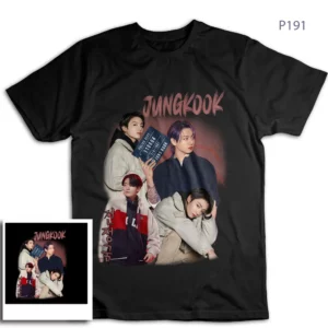 BTS JungKook - JK vintage t-shirt - P191